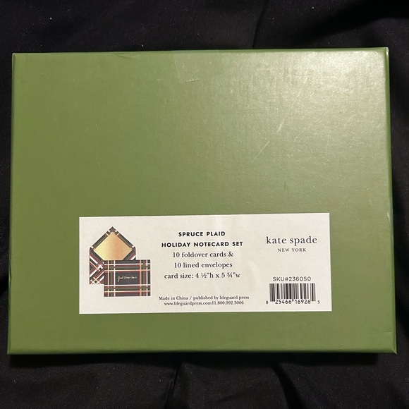 NEW Kate Spade Holiday Cards 3 packs of 10 - Picture 4 of 4